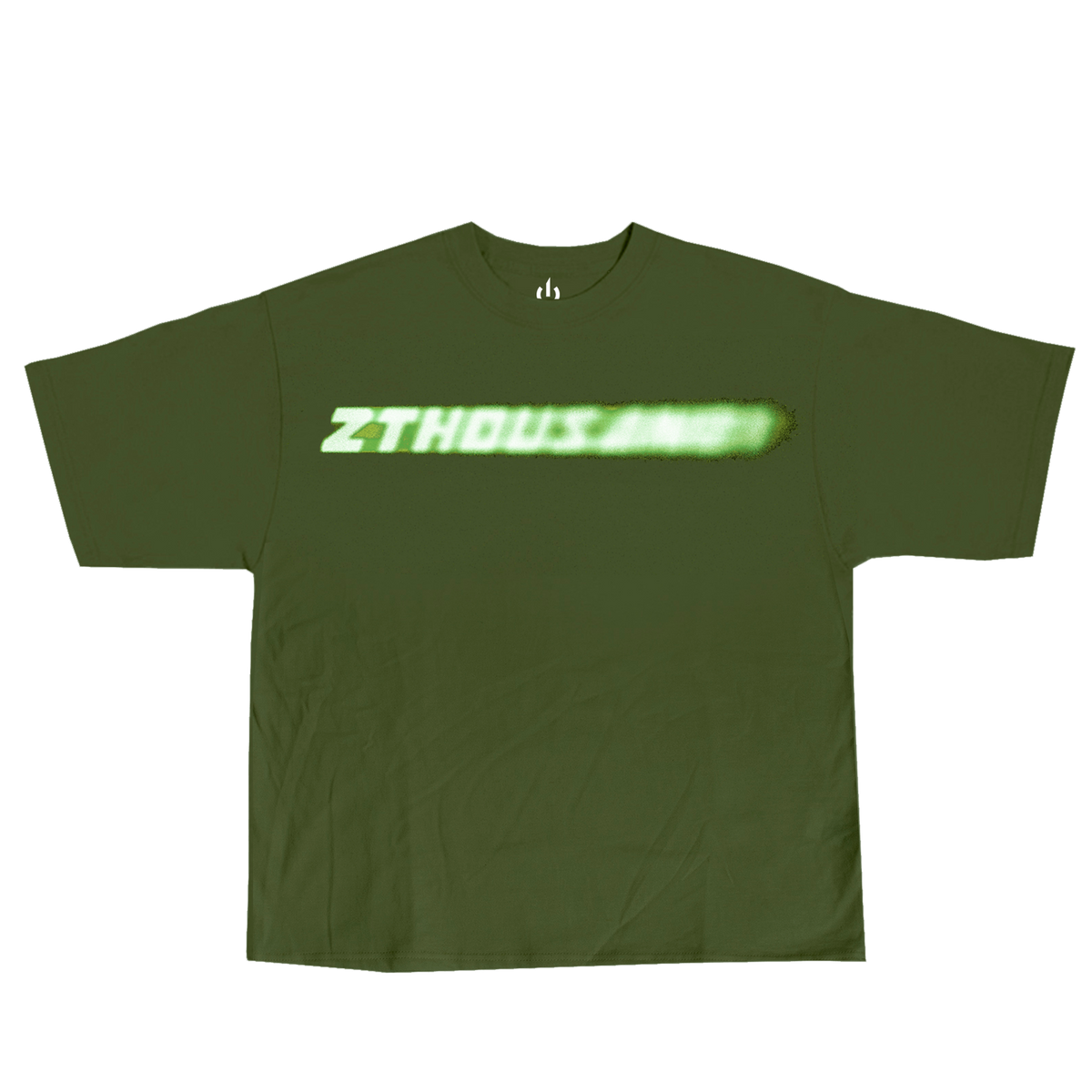 Smudge Tee // Olive