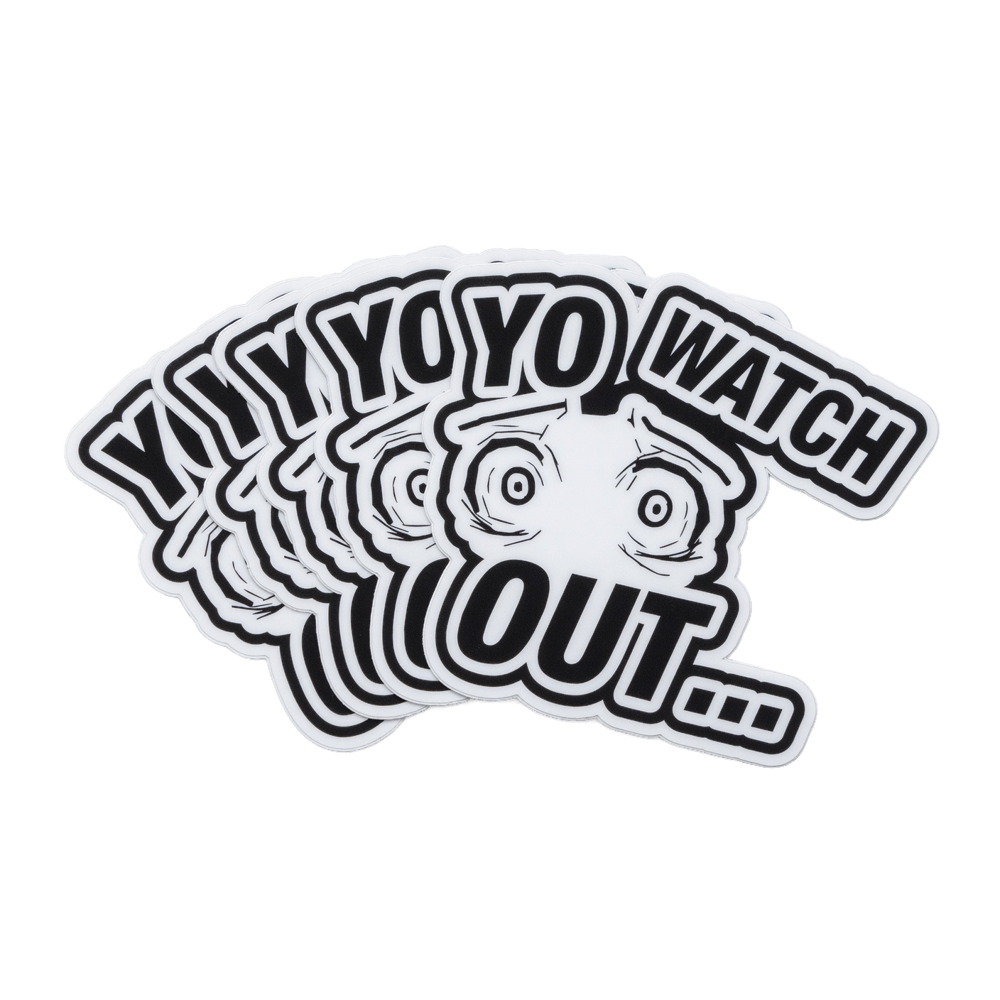 2THOUSAND1 WATCH OUT Stickers (5 Pack)