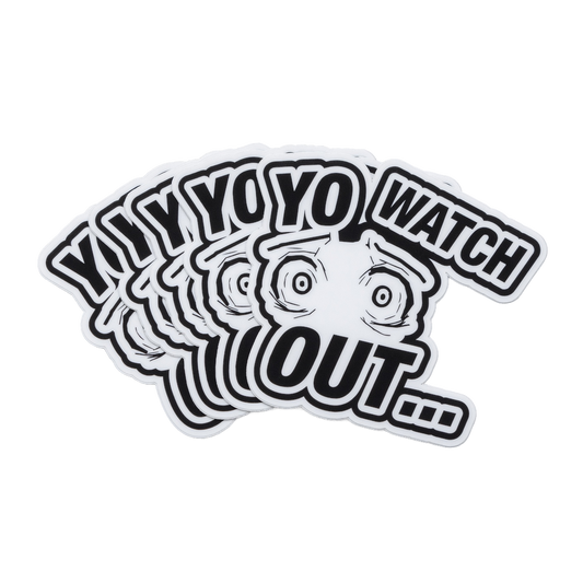 2THOUSAND1 WATCH OUT Stickers (5 Pack)