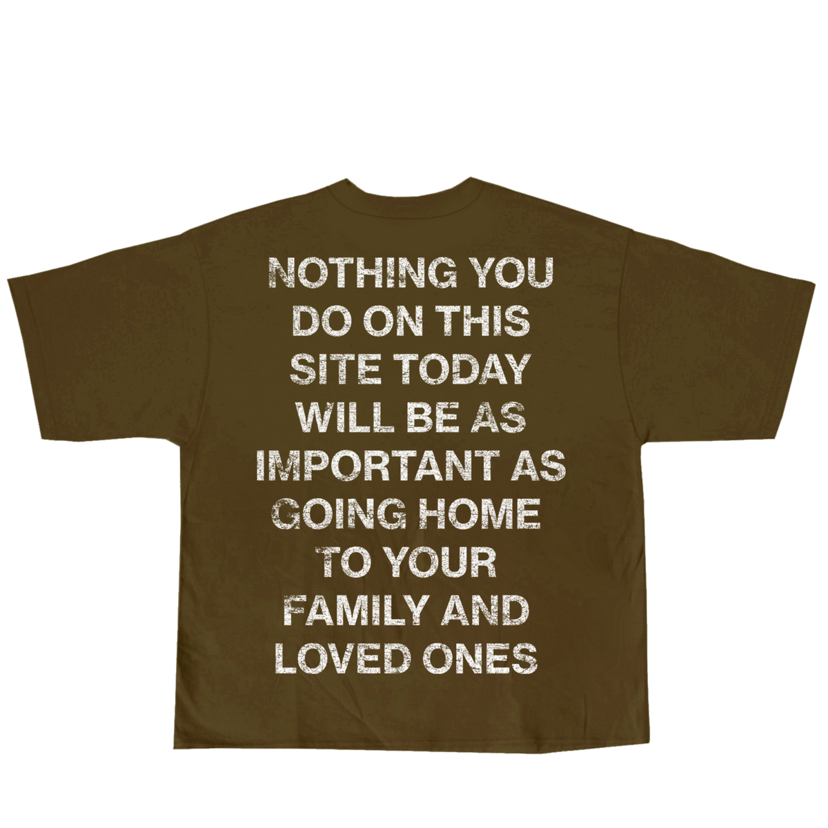 OSHA Tee // BROWN