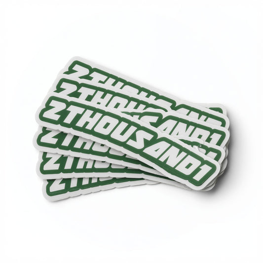2THOUSAND1 Sticker (5 Pack)