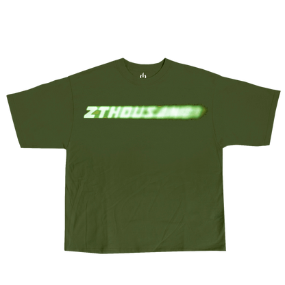 Smudge Tee // OLIVE